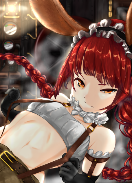 線画お借りしました（スチームパンク風）