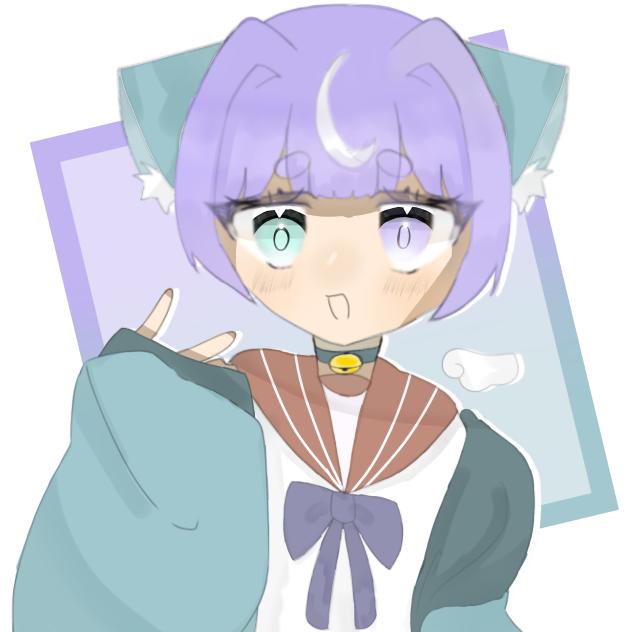ねとちゃんの線画ぬりぬーり