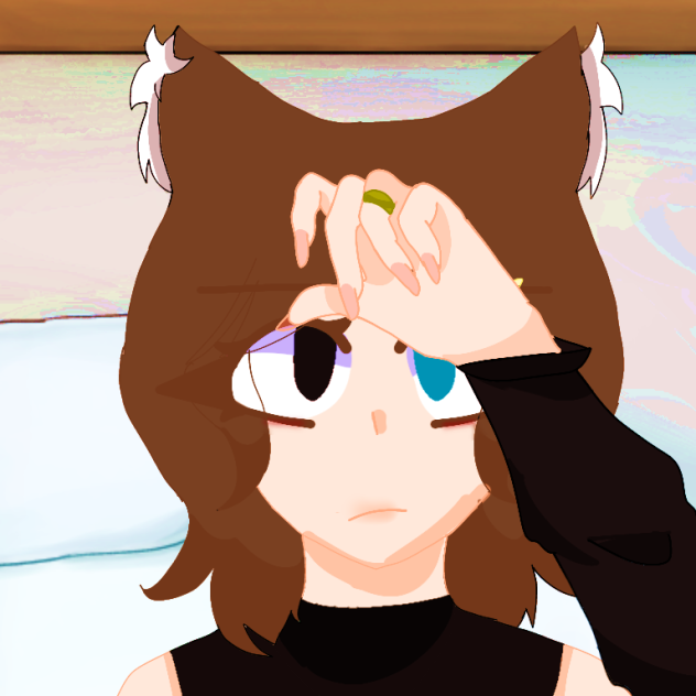 lia pensando en amor - ibisPaint