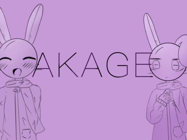 代理でAKAGE  途中経過