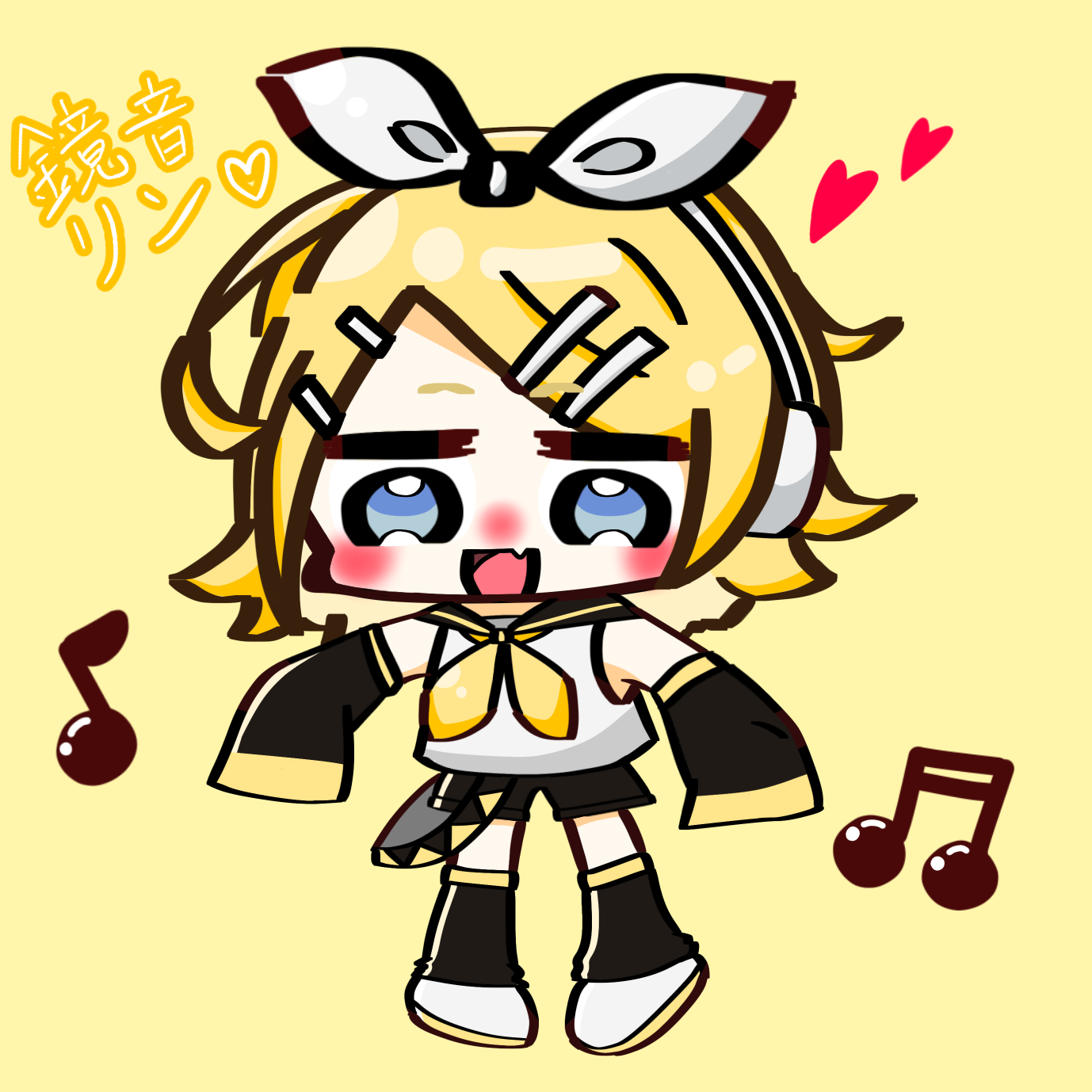 手描きイラスト☆リン リンちゃんなう！！ - ibisPaint