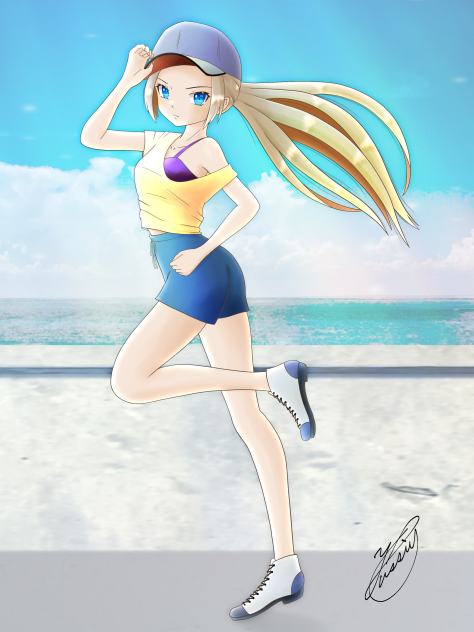 Jogging Girl