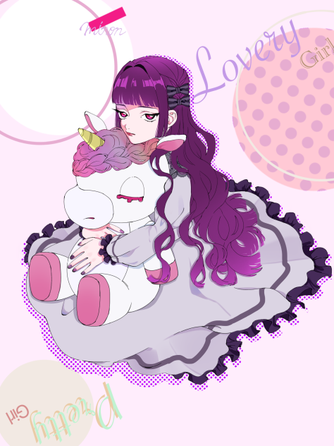 紫系女子