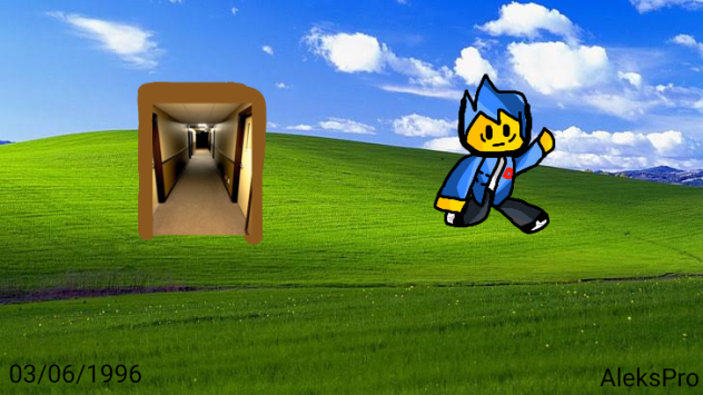 AleksPro in the backrooms - WinXp Door
