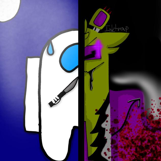 My first Among us collab
