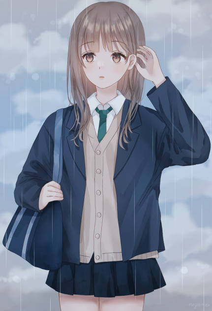 突然の雨