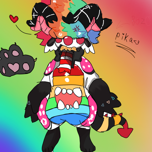 Clown furry ;3