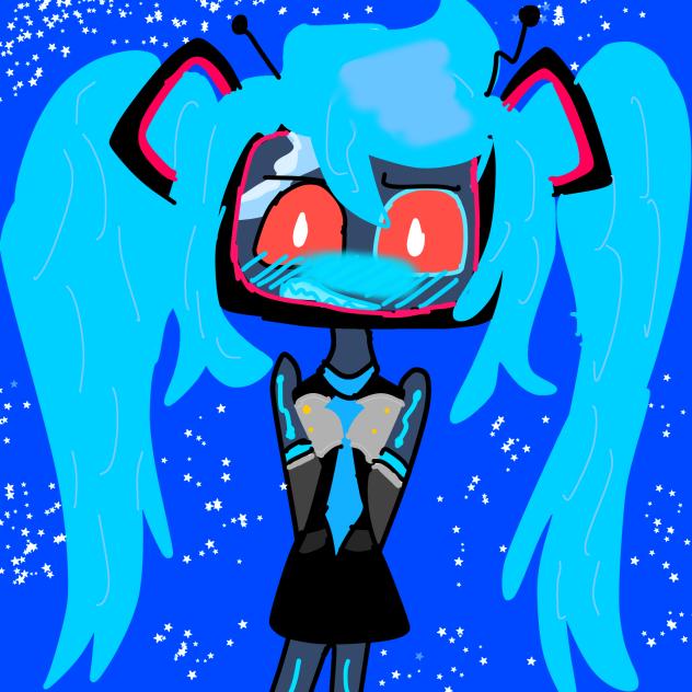 Vox as Hatsune Miku💙