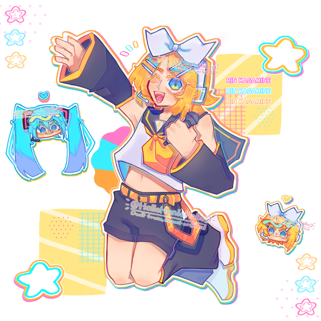 ʀɪɴ ᴋᴀɢᴀᴍɪɴᴇ‼️ 💛🩵🩷