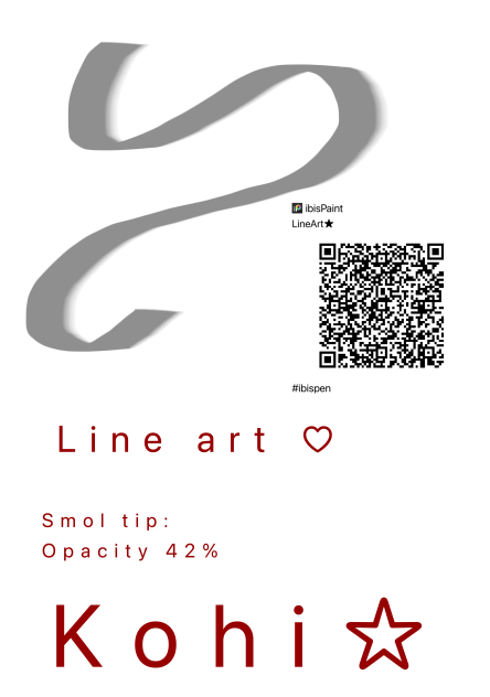 Line art brush - ibisPaint