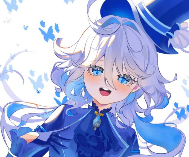 Furina - Genshin💙💙💙 - ibisPaint