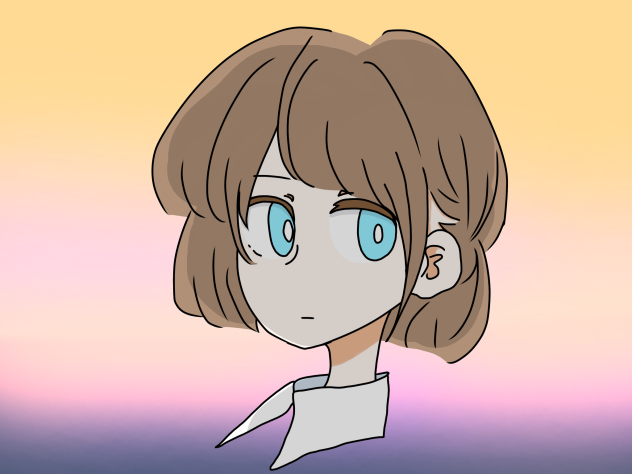 落書き 夕方