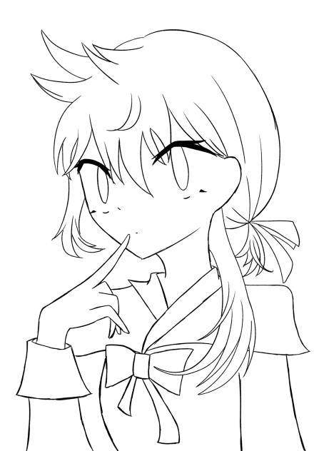 ん？　塗り絵
