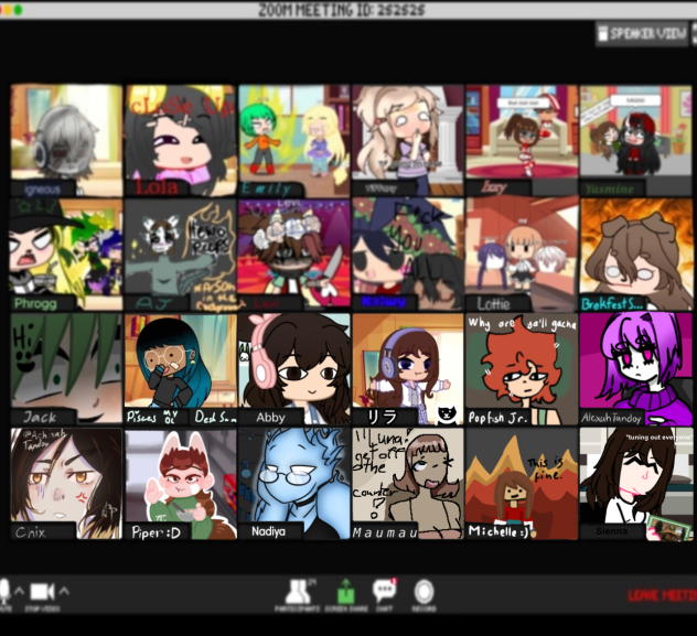 Zoom Call collab - ibisPaint