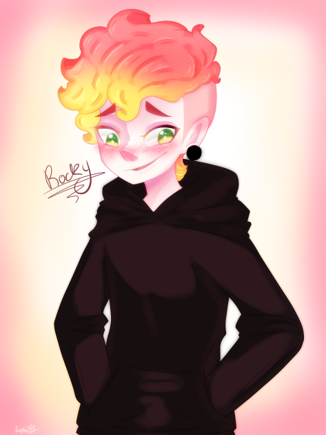 I can’t stop drawing him 😑