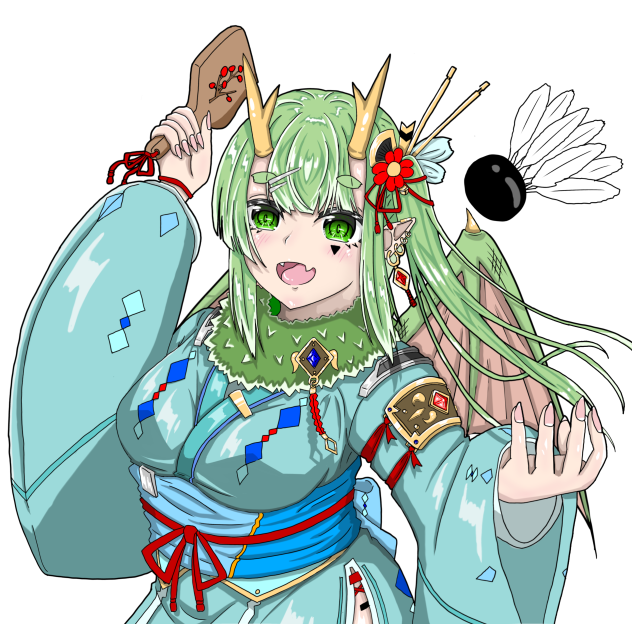 新年イラスト第1弾(フィルターなし)