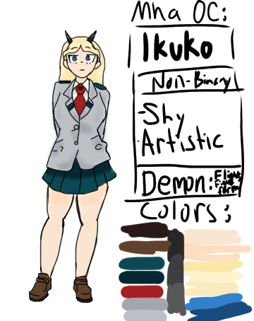 Mha oc Ikuko