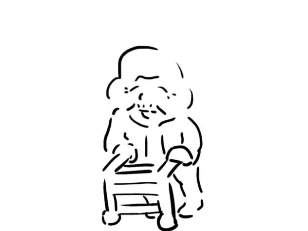 Speedo Grandma Anime ver