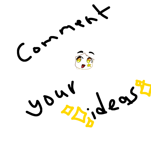 comment your ideas for this face!
