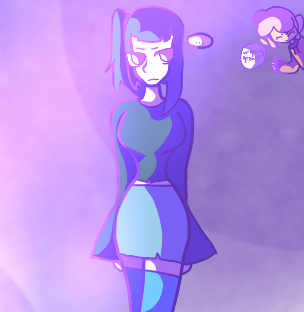 My oc’s have a fashion show…👁👄👁