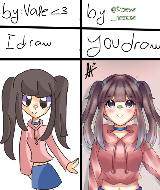 i draw you draw Collab
