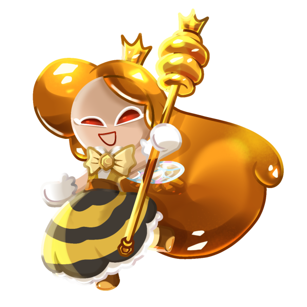 Honey queen cookie