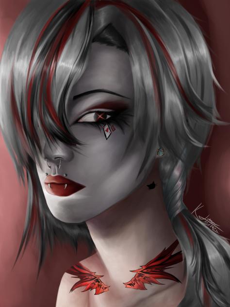 Goth Arlecchino
