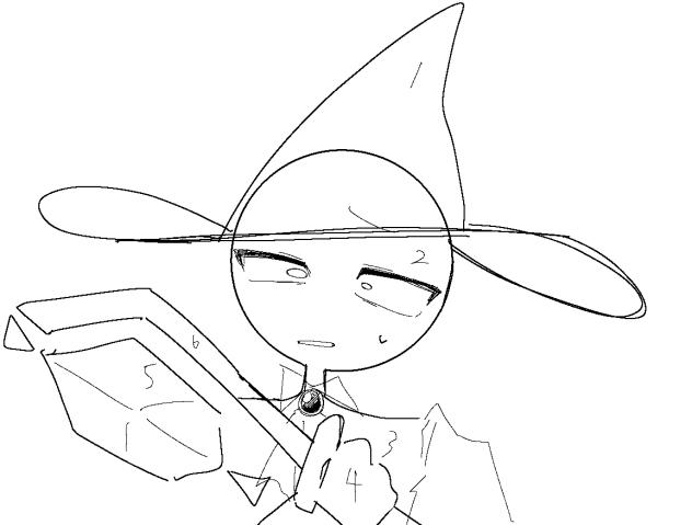 描き途中