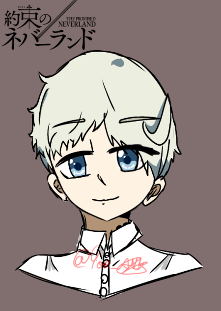 Norman fanart( The Promised Neverland )