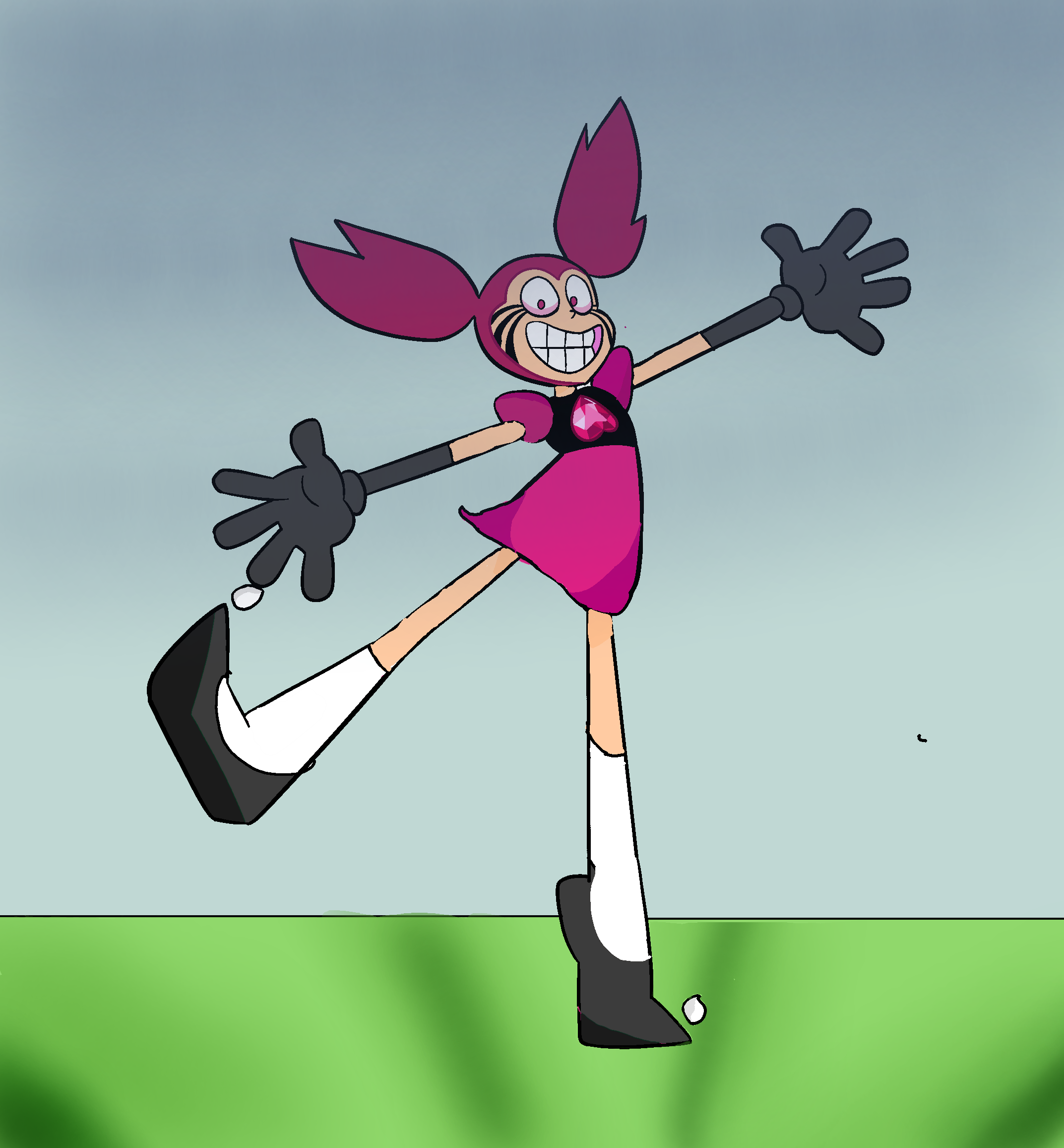 spinel as a human - ibisPaint