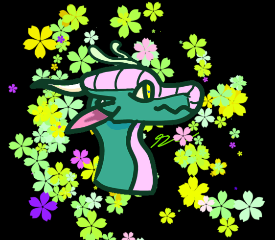 Dragon experimental1 - ibisPaint