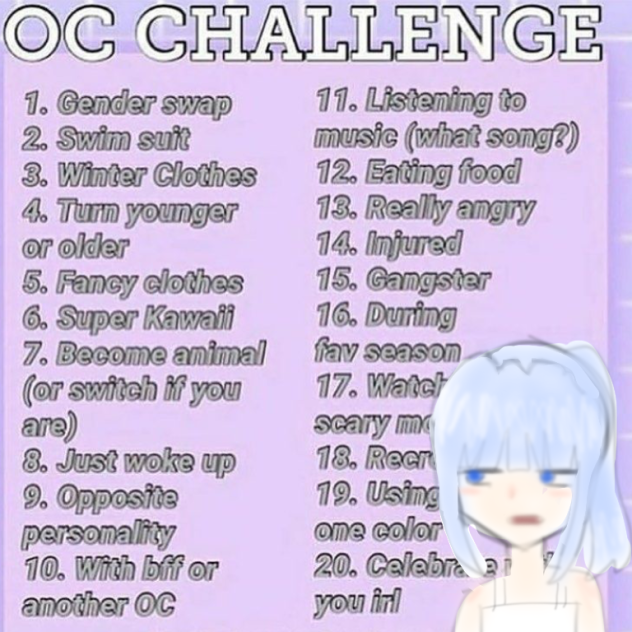 An oc challenge - ibisPaint