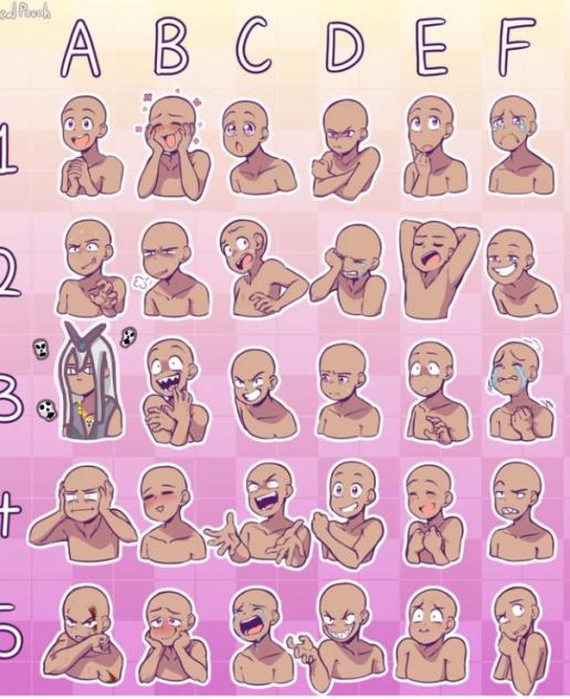 Greek god expression grid part 1 Hades