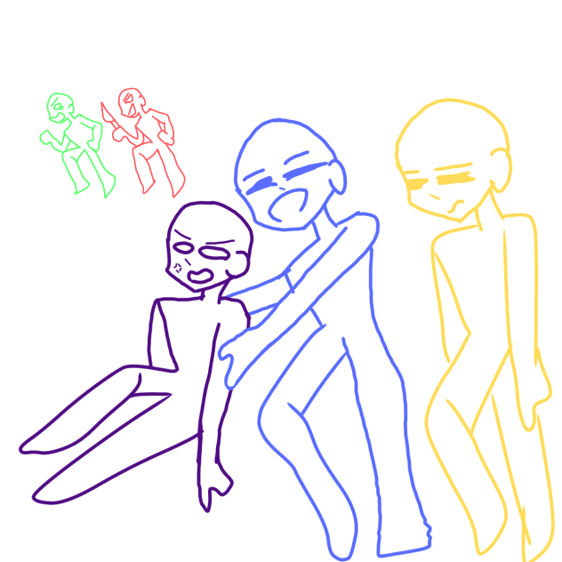 friend group collab - ibisPaint