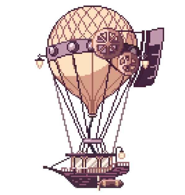 Steampunk balloon 1 - ibisPaint