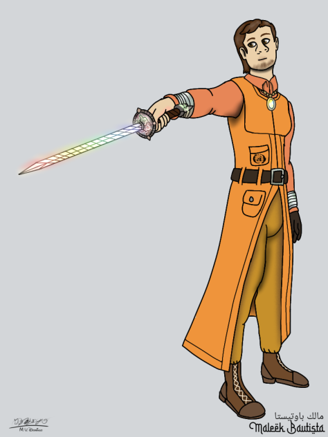 Maleek Bautista glows