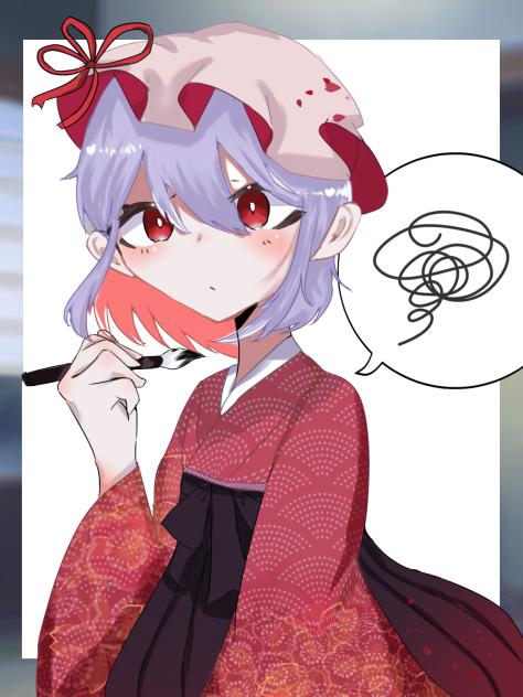 悩むレミィ