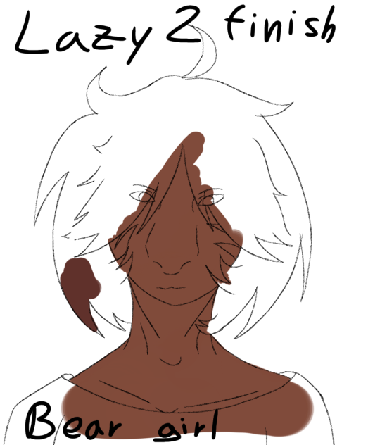 bear face based girl