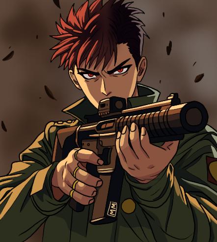 Anime Army Guy