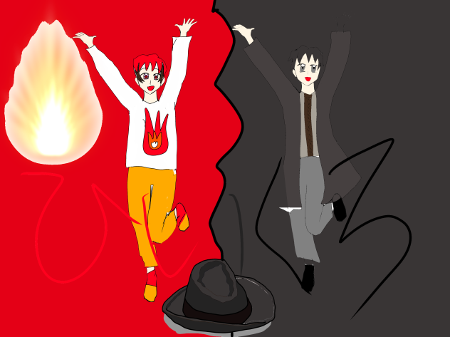 ひいくん、黒くん