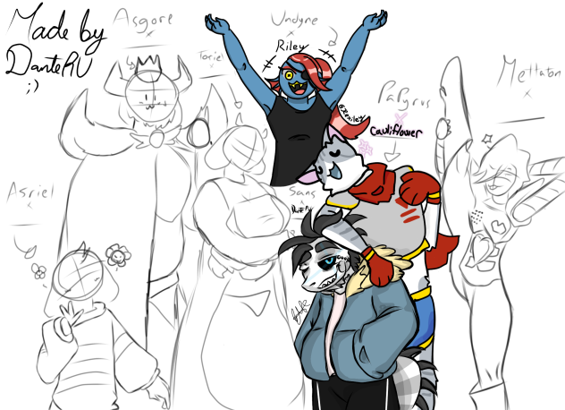 Undertale Boss x OC Collab w. Friends!