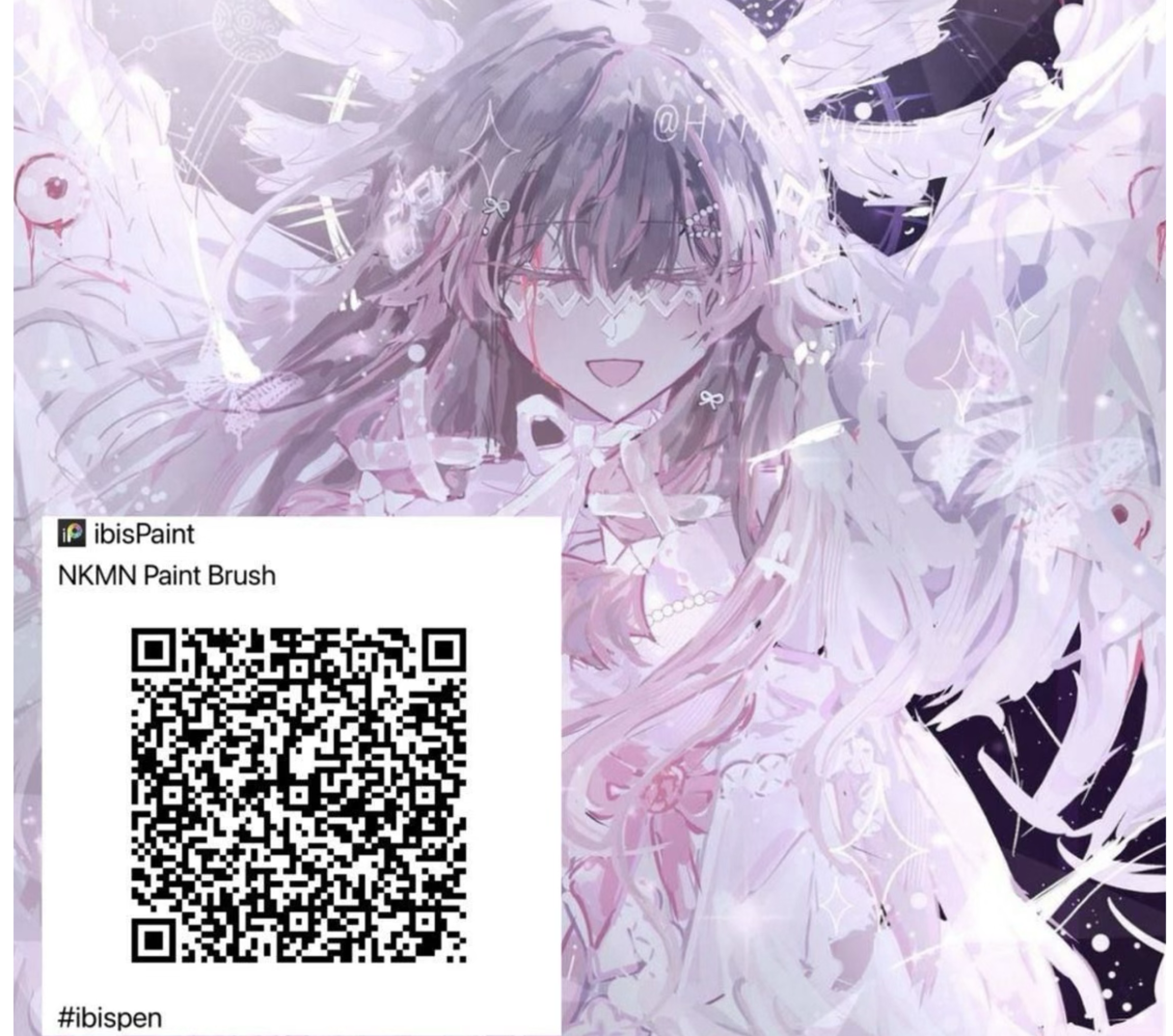 Ramdom qr brush 💜 - ibisPaint