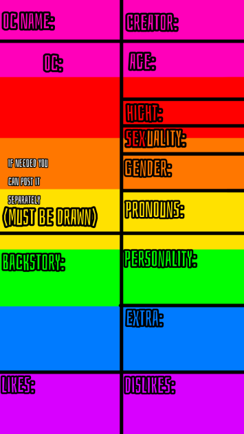 Rainbows though the Rain sheet - ibisPaint