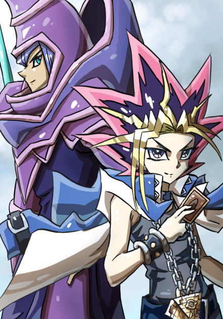 闇遊戯&ブラックマジシャン