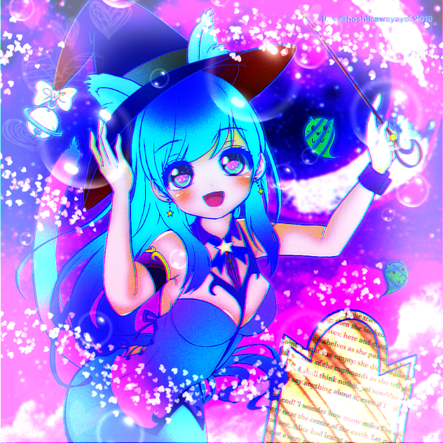 ヤヨイさんの塗り絵お借りしました2