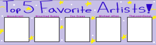 Favorite Artists Colab!