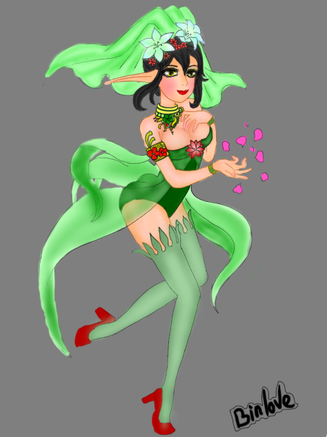 Drawing manga - sexy girl