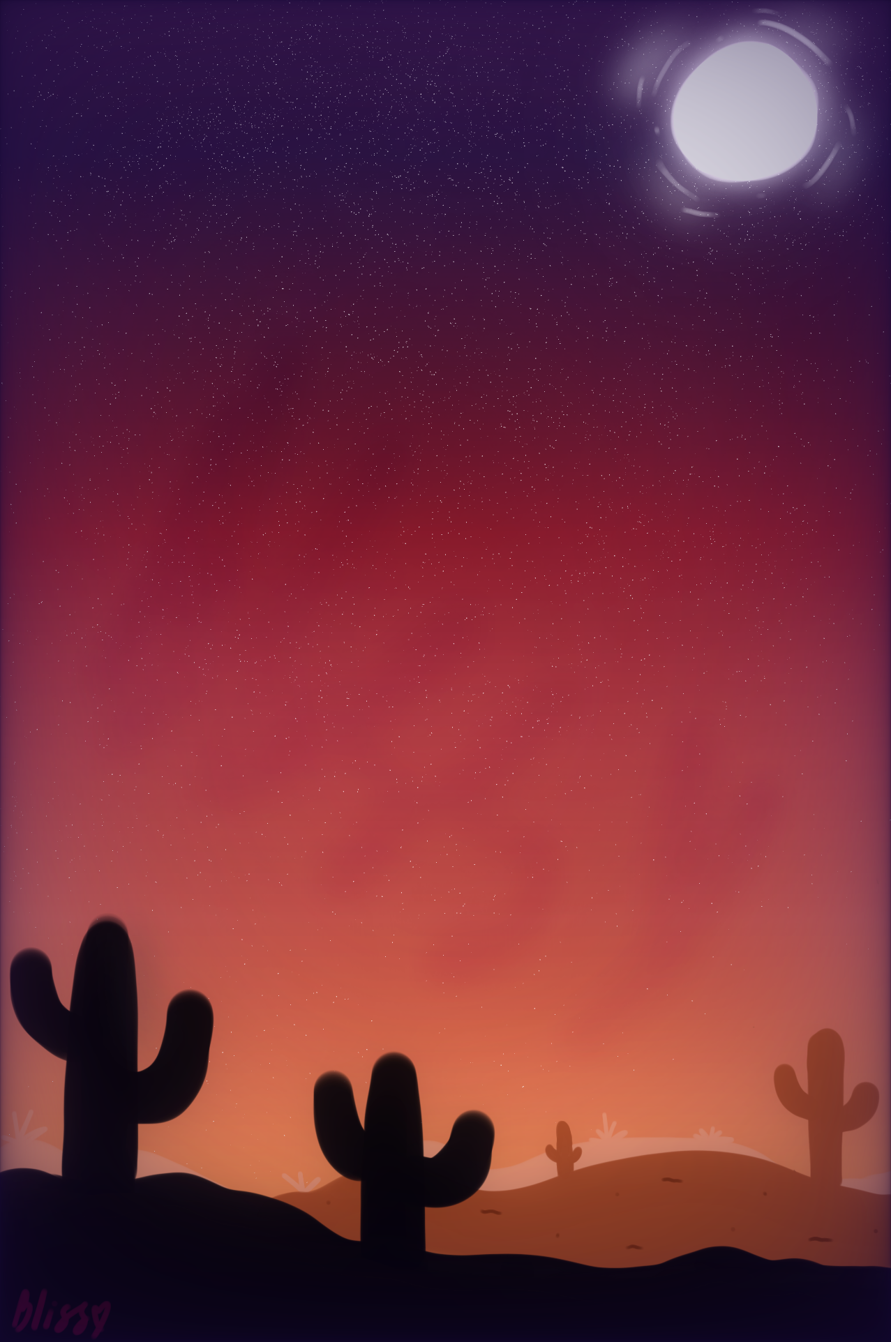 Feel the wind on your skin 🌵 🤠 - ibisPaint