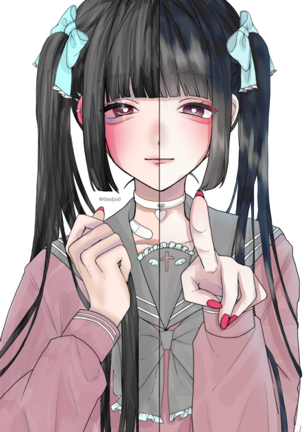 塗りました