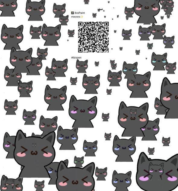 Meow✨brush pattern